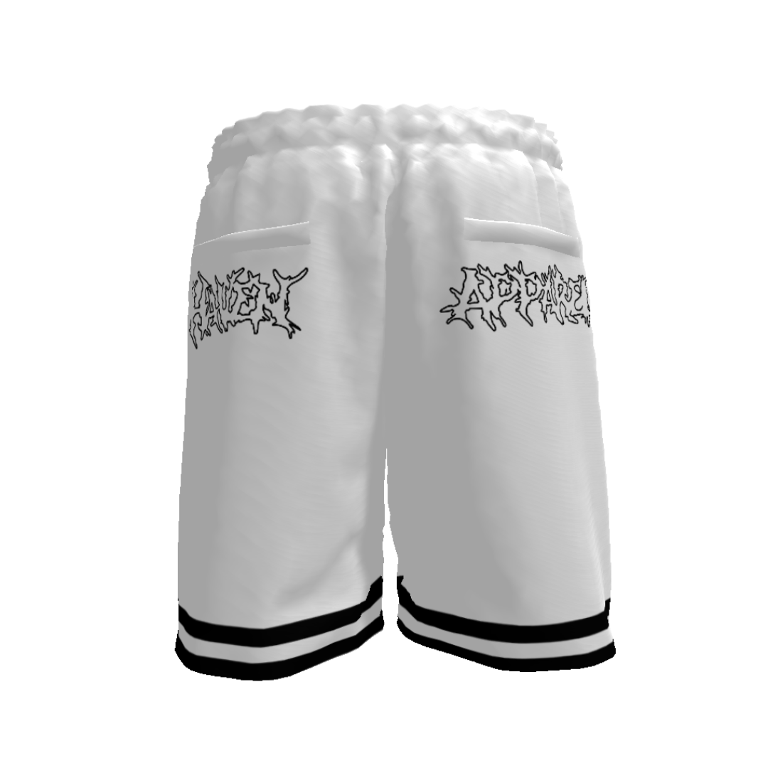 Basketball Shorts WHITE