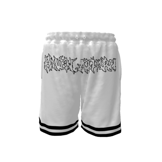 Basketball Shorts WHITE